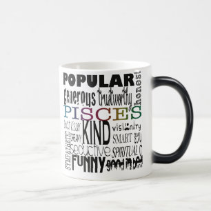 Taza Mágica Arte del subterráneo de Piscis
