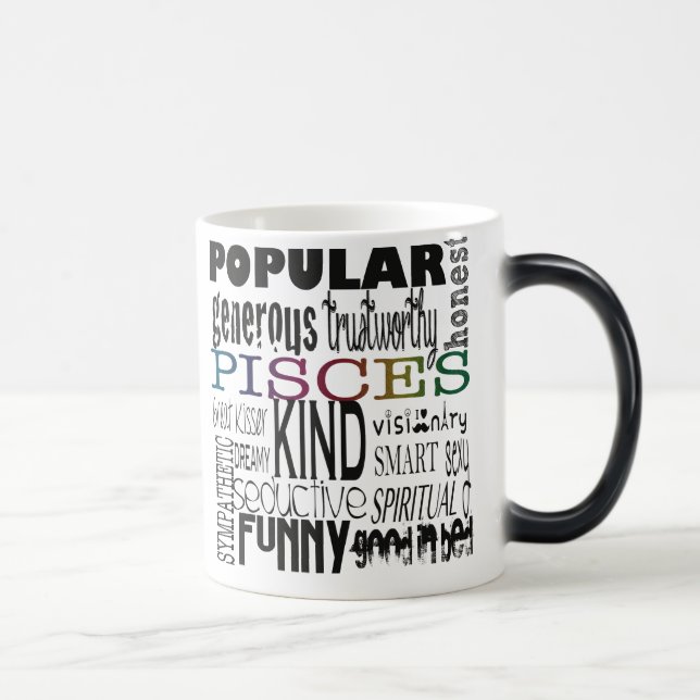 Taza Mágica Arte del subterráneo de Piscis (Derecha)