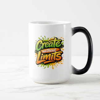 Taza Mágica Arte Motivacional Crear Sin Límites
