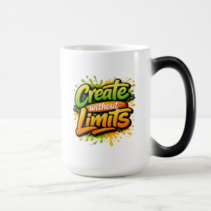 Taza Mágica Arte Motivacional Sin Límites
