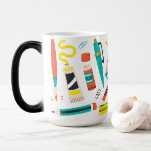 Taza Mágica Artículos de arte Doodle