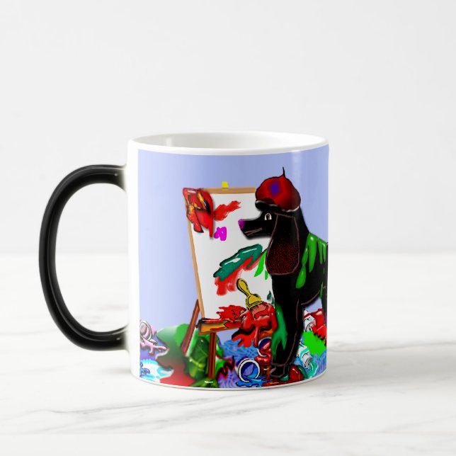 Taza Mágica Artista de fideos negros (Izquierda)