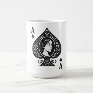 Taza Mágica As de espadas — Emblema de Lady Cameo Filigree