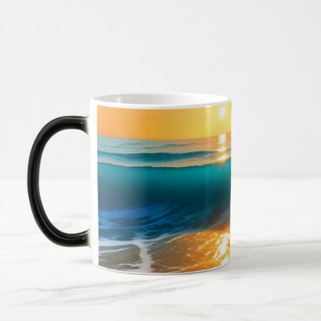Taza Mágica Atardecer Tranquilo (Izquierda)