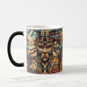 Taza Mágica Atractivo "Moto Mesoamericano" Morphing Mug 32