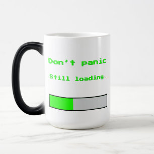 Taza Mágica Aún cargando el calor revelar Mug
