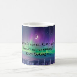 Taza Mágica Aurora Borealis Magia Reveal Mug - Una noche de or
