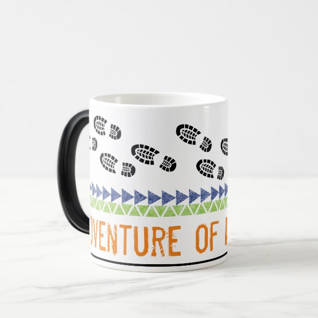 TAZA MÁGICA AVENTURA DE UN PASEO VITAL (Anverso izquierdo)