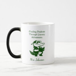 Taza Mágica Aventuras Literarias Guiadas Diseño de Profesor de