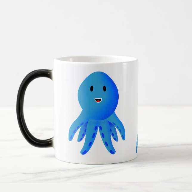 Taza Mágica Azul (Izquierda)