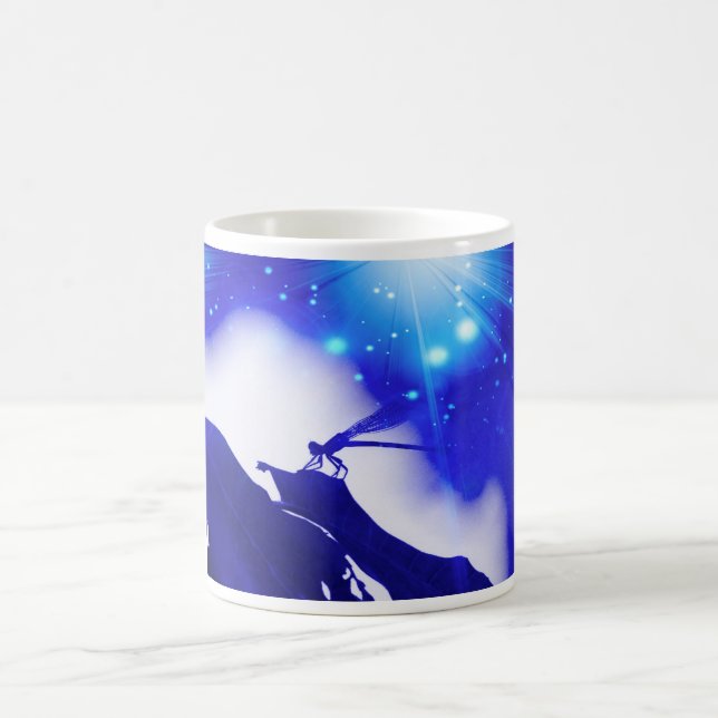 Taza Mágica Azules de la libélula (Centro)