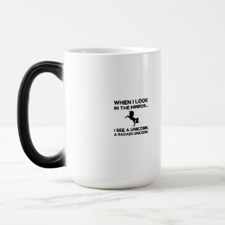 TAZA MÁGICA BADASS UNICORN