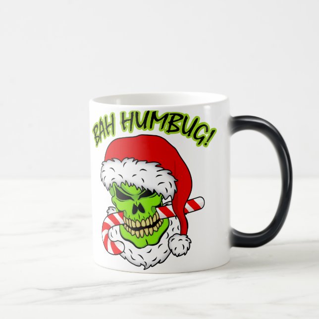 Taza Mágica Bah Humbug Skull (Derecha)