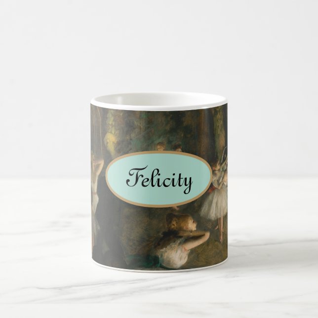 Taza Mágica Bailarinas de ballet personalizadas Edgar Degas (Centro)