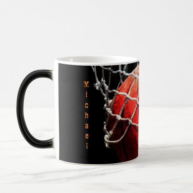 Taza Mágica Baloncesto Su Nombre (Izquierda)