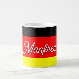 Taza Mágica Bandera alemana personalizada
