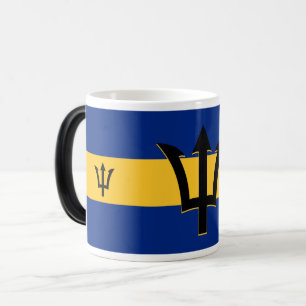 Taza Mágica Bandera de Barbados