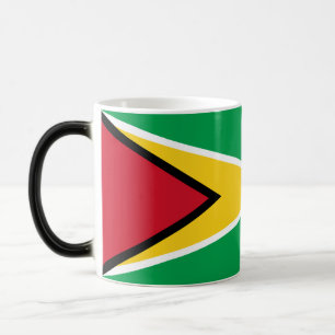 Taza Mágica Bandera de Guyana