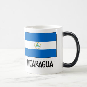 Taza Mágica Bandera de Nicaragua