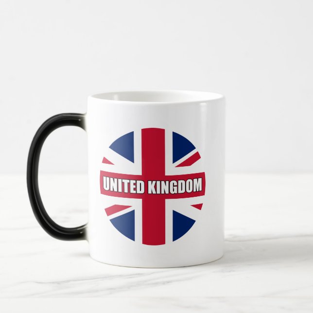Taza Mágica Bandera del Reino Unido (Izquierda)