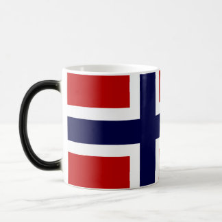 Taza Mágica Bandera noruega - Kongeriket Norge - Norsk Flagg