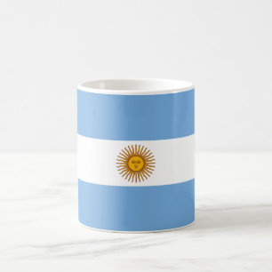Taza Mágica Bandera Patriótica Argentina