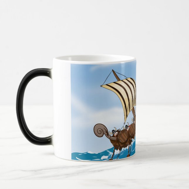 Taza Mágica Barco de Viaje (Izquierda)