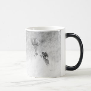 Taza Mágica Barro amasado y ángel