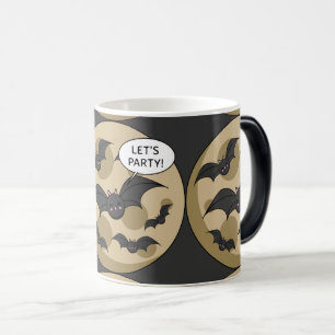 Taza Mágica Bats con Fiesta en plena luna