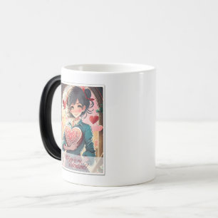 Taza Mágica Be my Valentine in Manga Style 31470