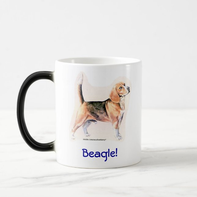 Taza Mágica Beagle (Izquierda)