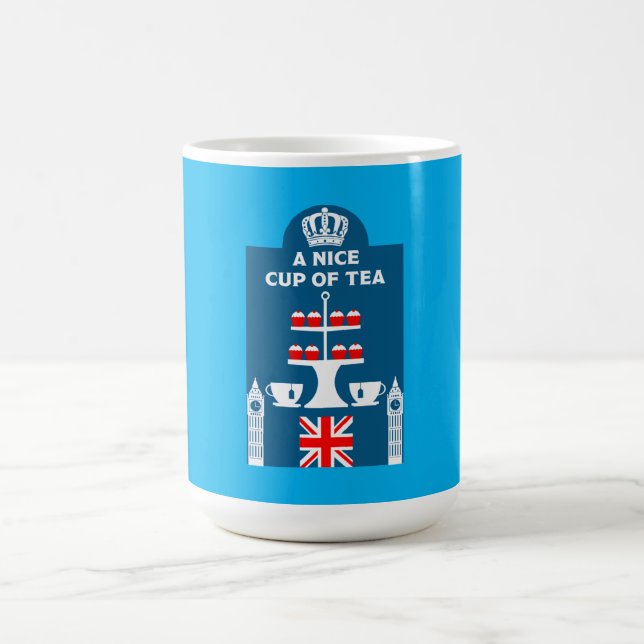 Taza Mágica Bebidas de té clásicas británicas (Centro)