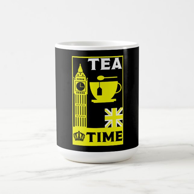 Taza Mágica Bebidas de té clásicas británicas (Centro)