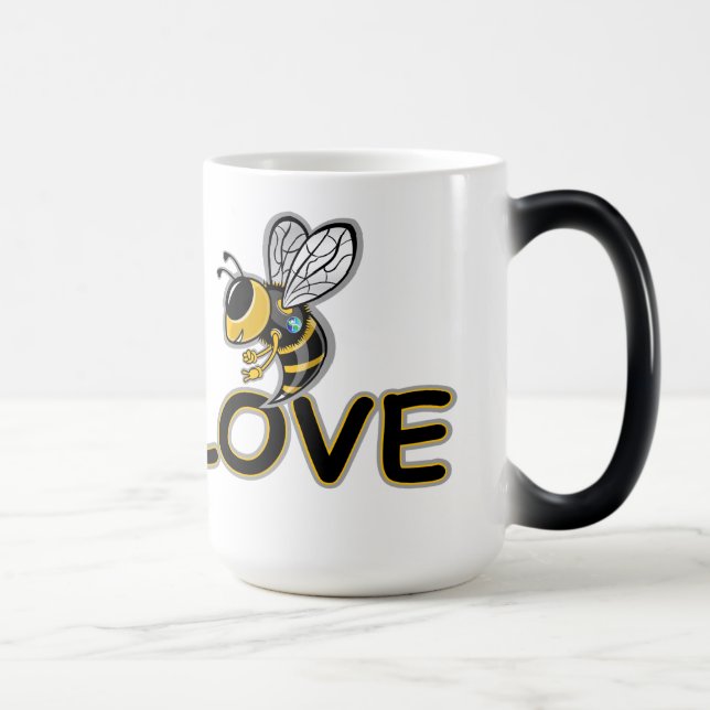 TAZA MÁGICA BEE LOVE  (Derecha)