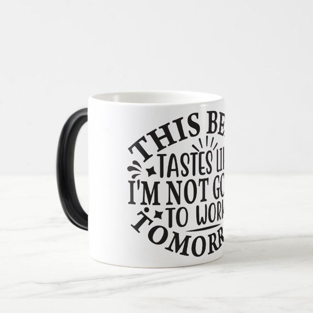 Taza Mágica Beer Quotes (Anverso izquierdo)