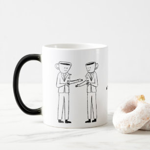 Taza Mágica Behind every successful person is a strong cup 