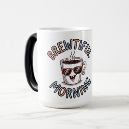 Taza Mágica Bella cafetería matutina