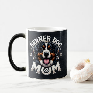 Taza Mágica Berner Dog Mom: Regalo del día de la madre para la