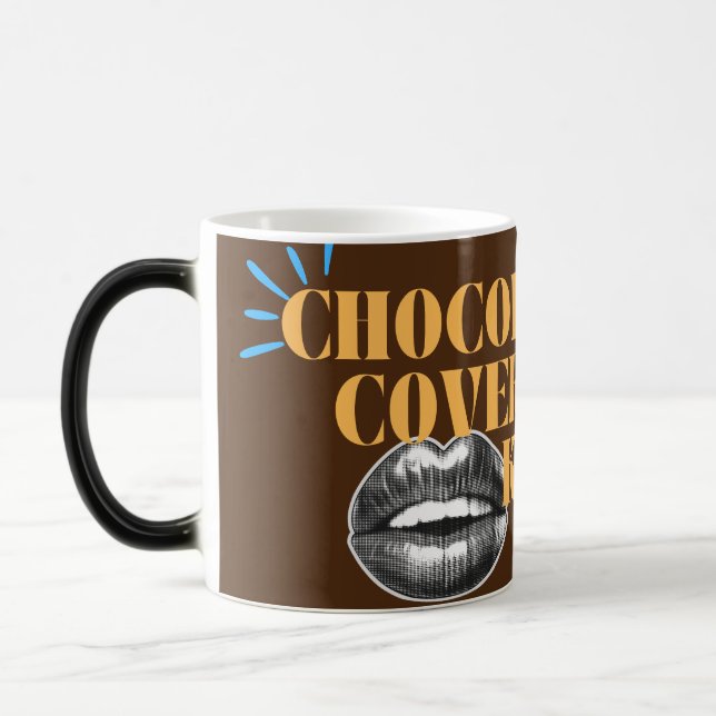 Taza Mágica Besos de chocolate Mug (Izquierda)