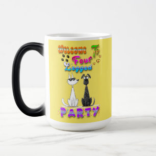 Taza Mágica Bienvenidos A Cuatro Fiestas Legales