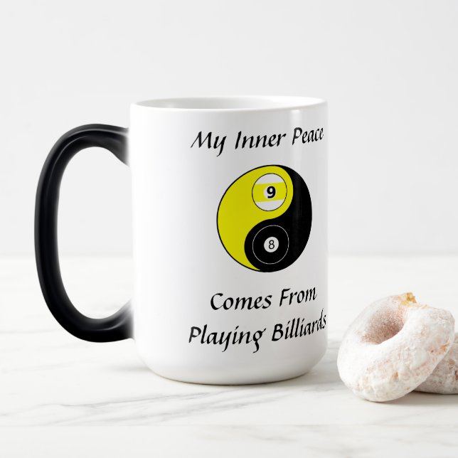 Taza Mágica Billiard Morphing Mug (Con donut)