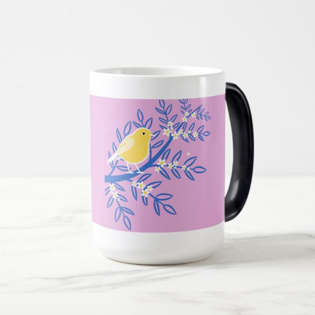 Taza Mágica Bird Art Mugs (Anverso derecho)