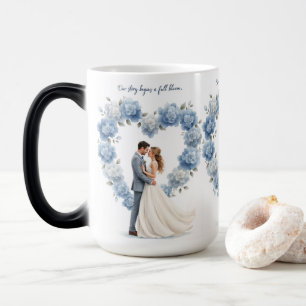 Taza Mágica Boda de Bloom Completo Hydrangea Mug