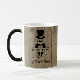 Taza Mágica Boda Groomsman