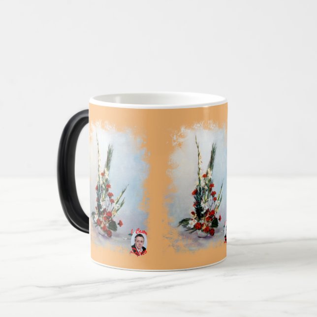 Taza Mágica Bodegón de flores (Anverso izquierdo)
