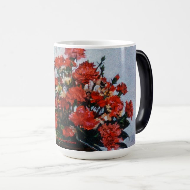 Taza Mágica Bodegón de flores (Anverso derecho)