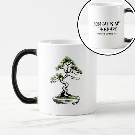 Taza Mágica Bonsai es mi terapia divertida cita para amantes d