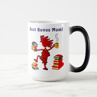 Taza Mágica ¡Bonus Mamá! Love Books Coffee Mug