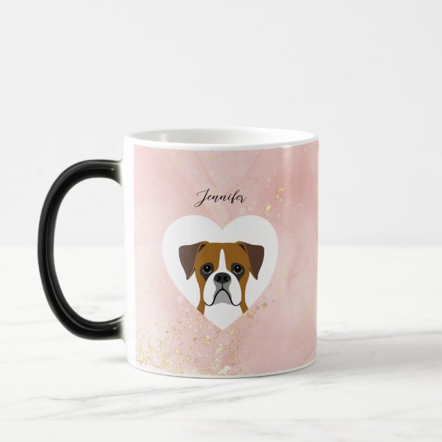 Taza Mágica Boxer Dog Mugs (Izquierda)