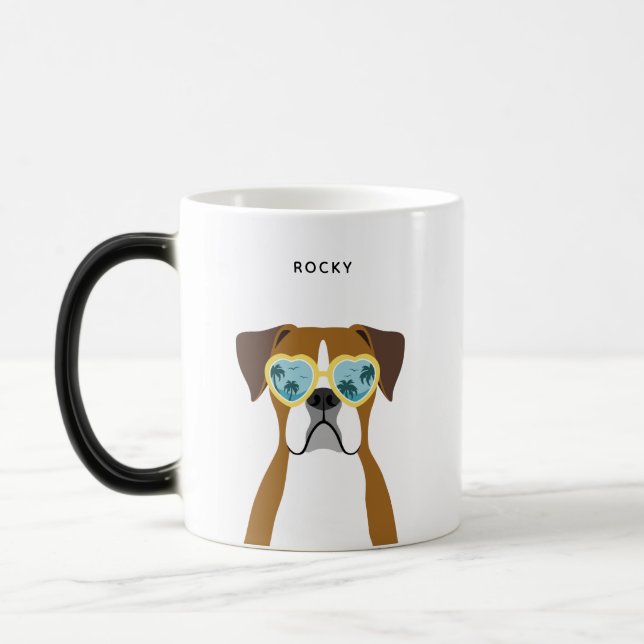 Taza Mágica Boxer Dog Mugs (Izquierda)